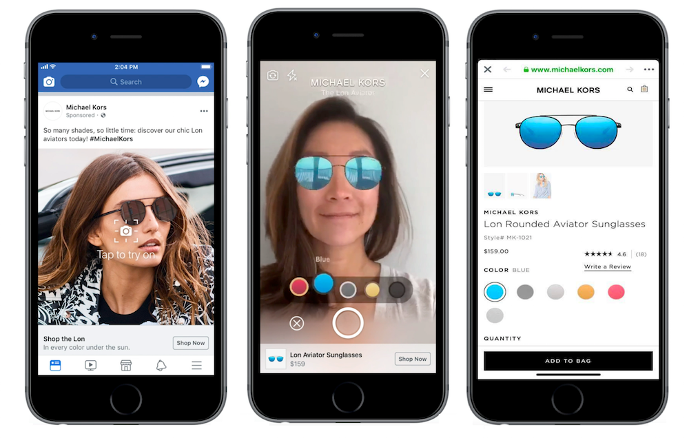 Facebook AR ads