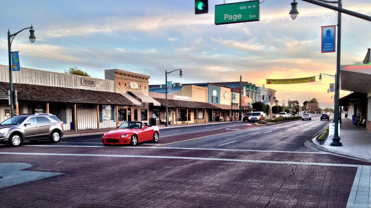 Gilbert AZ downtown