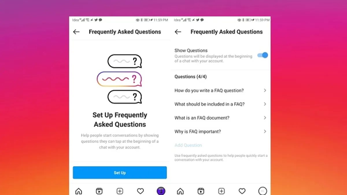 Instagram FAQ