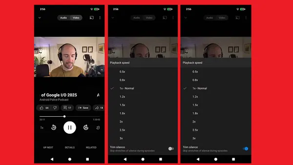 YouTube Trim Silence