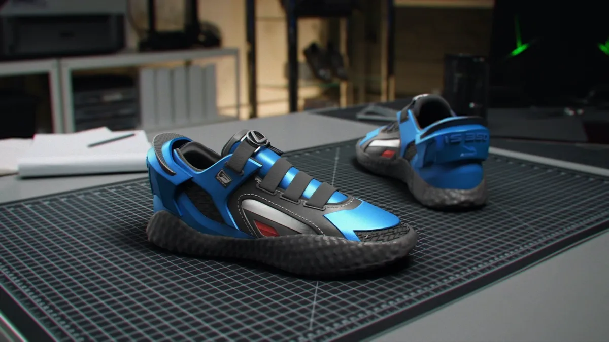 Lexus leans into sneakerhead culture with IS-inspired shoe, video series