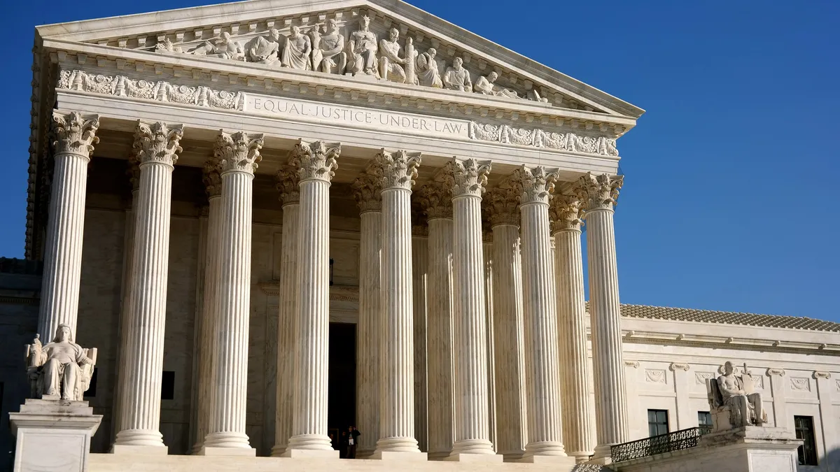 The outside of the Supreme Court in 2013.