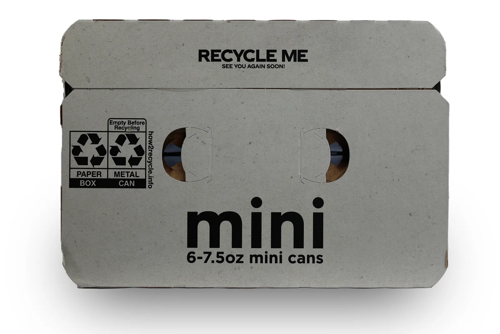 Graphic Packaging fiber-based packaging used to hold 6-pack of mini Coca-Cola cans