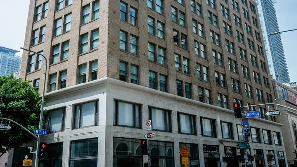 Apartment-style hotel building