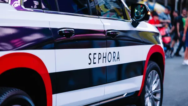 A Sephora-branded vehicle