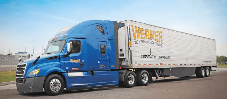 Tariff talks with shippers reflect a ‘muddied’ outlook, Werner says
