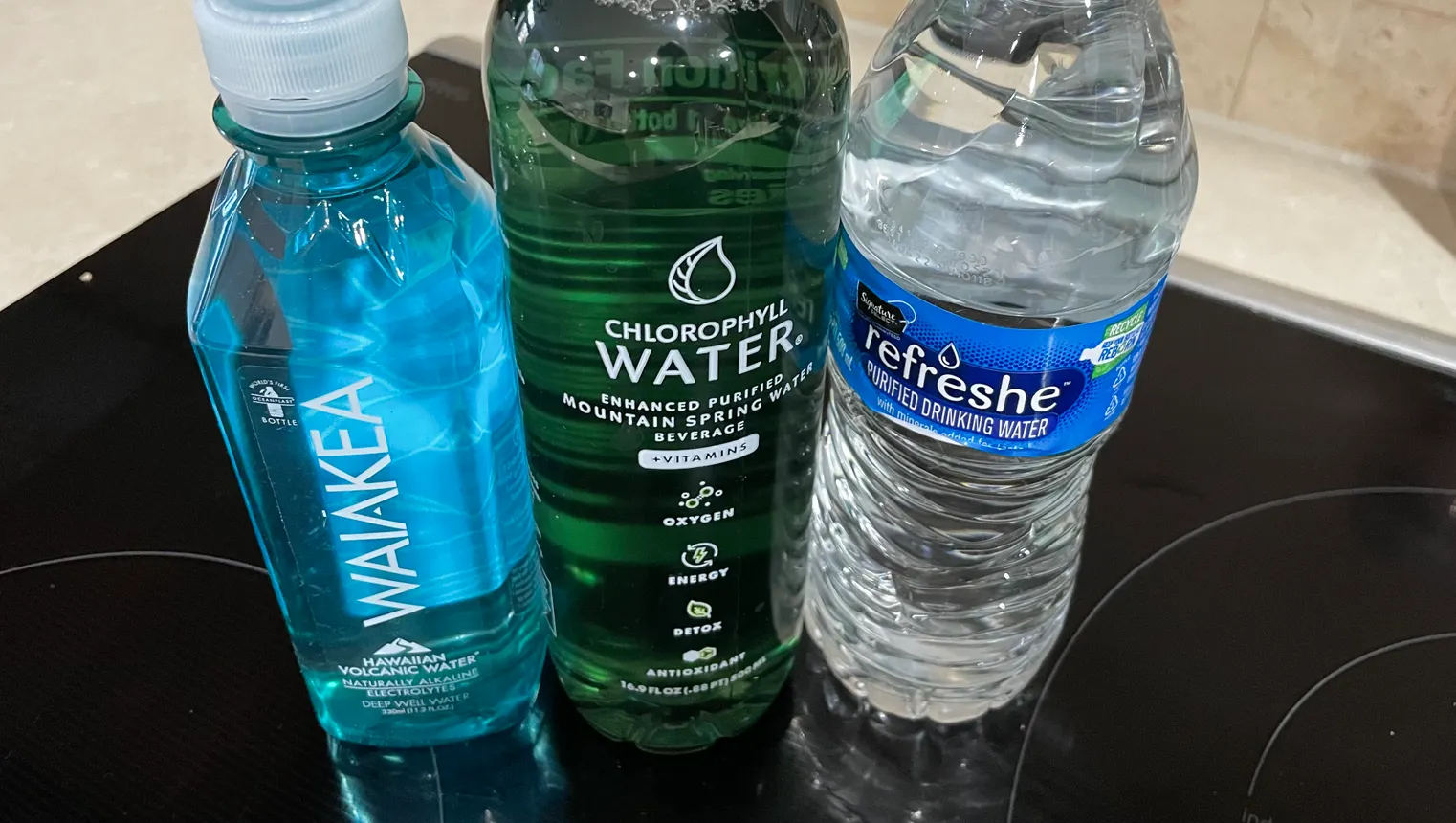 bottled water