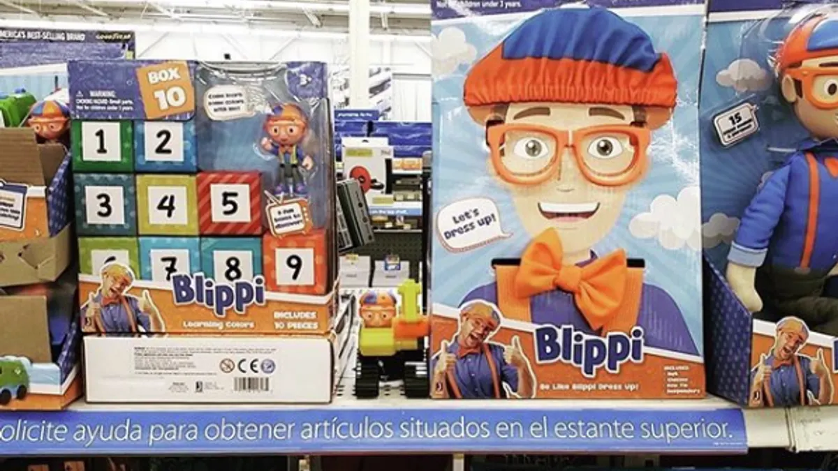 Blippi toys