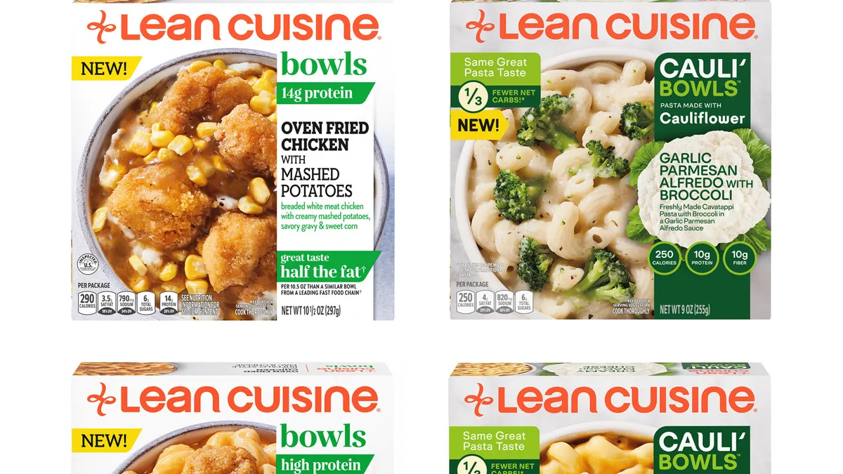 Lean Cuisine Cauli' and High Protein Bowls