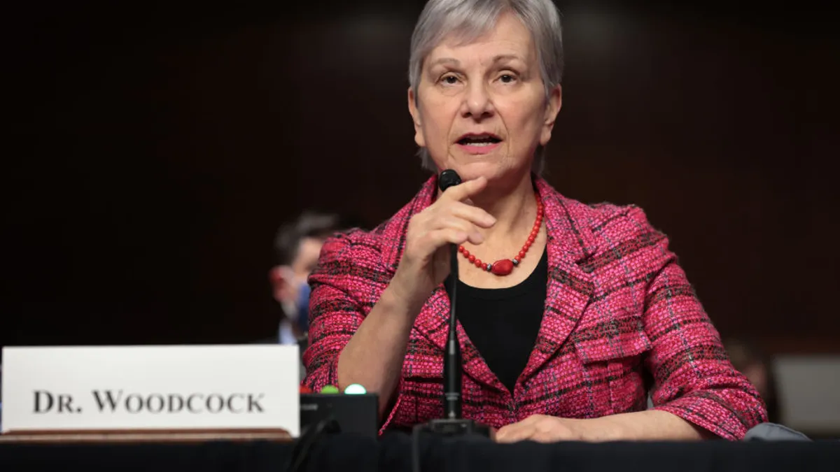 Janet Woodcock in senate