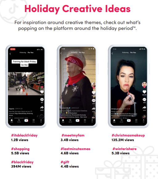 TikTok holiday guide