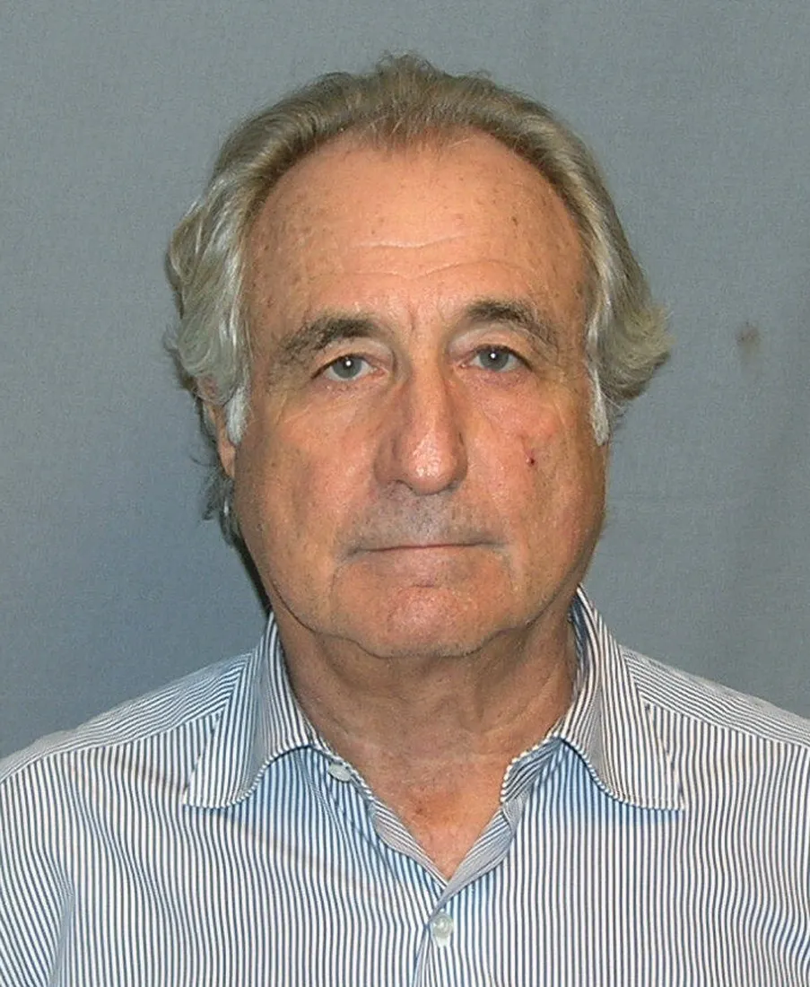 Bernie Madoff's 2009 mugshot