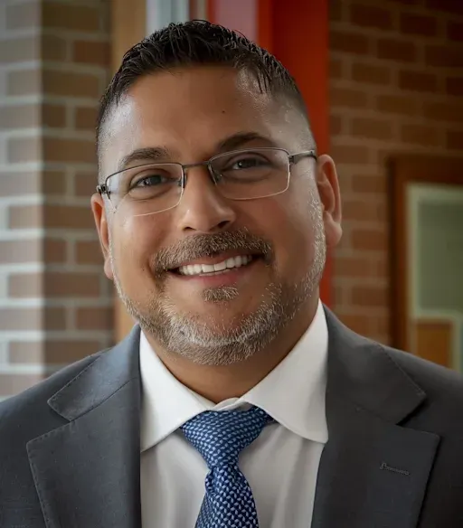 This is a headshot of Krish Mohip, superintendent of Proviso Township High Schools District 209 in Illinois.