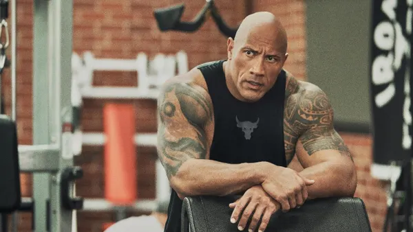 The Rock wears Project Rock for Under Armour.
