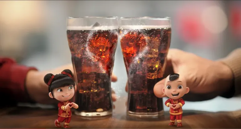 Rephrase single title from this title Coca-Cola launches AR campaign with Alipay for Chinese New Year . And it must return only title i dont want any extra information or introductory text with title e.g: ” Here is a single title:”