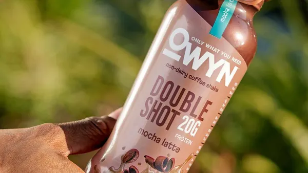 Owyn's portfolio of protein shakes and powders are seen