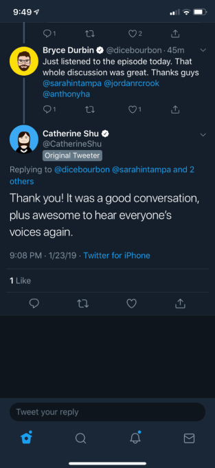 Original Tweeter tag