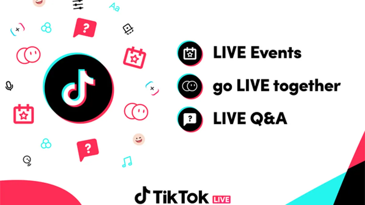 TikTok Live events