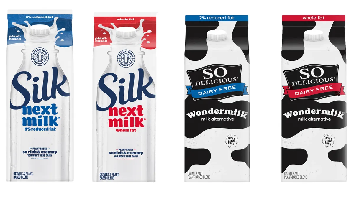 danone, plant based, milk