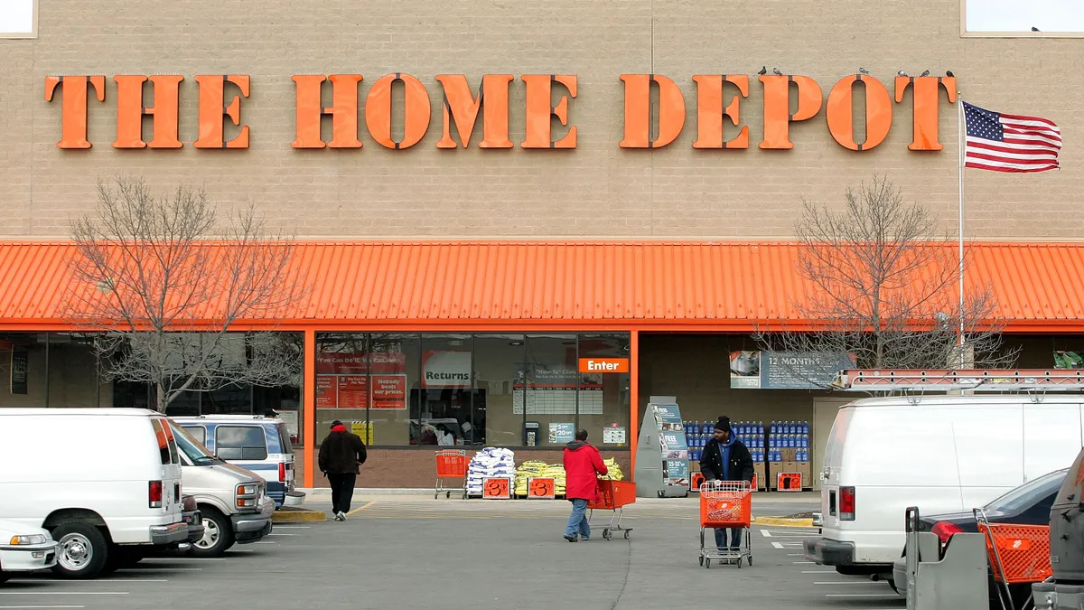 Home Depot storefront