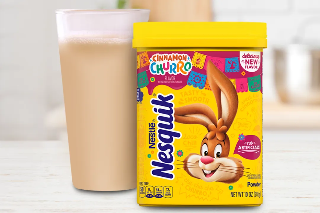 Nestle's new Nesquik churro flavor.