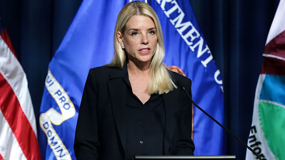 U.S. Attorney General Pam Bondi