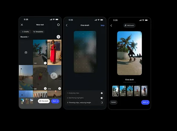 Instagram launches First Draft for Reels