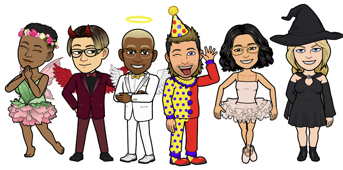 Snapchat Bitmoji Halloween