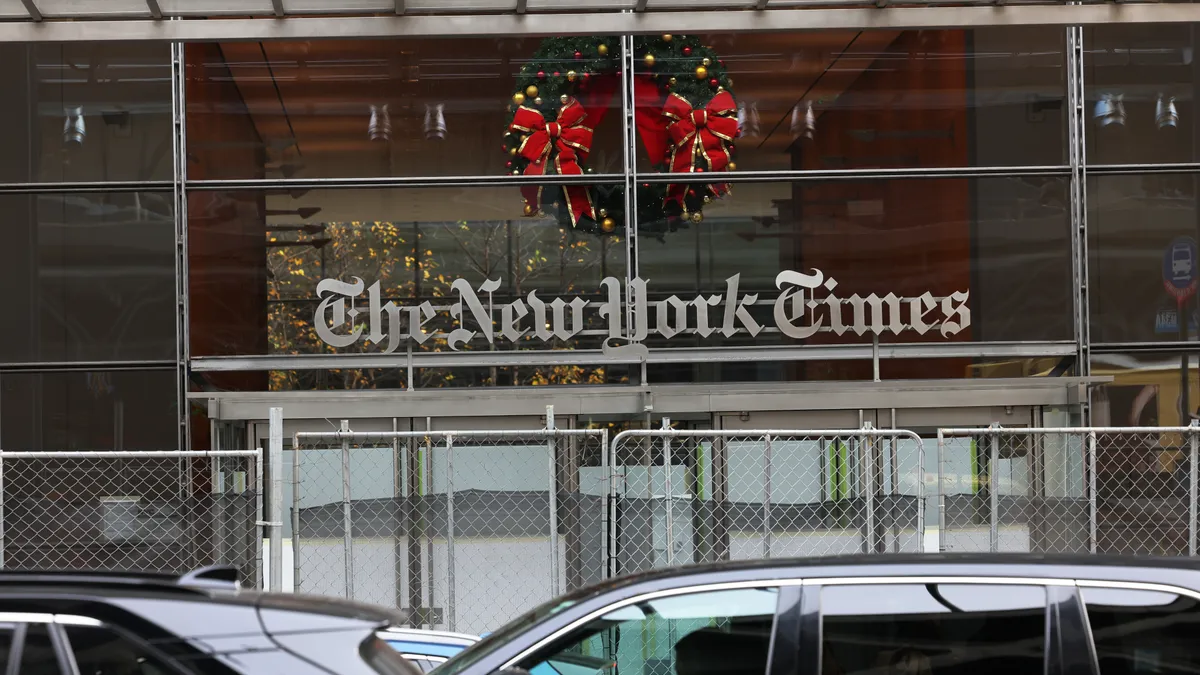 The New York Times headquarters