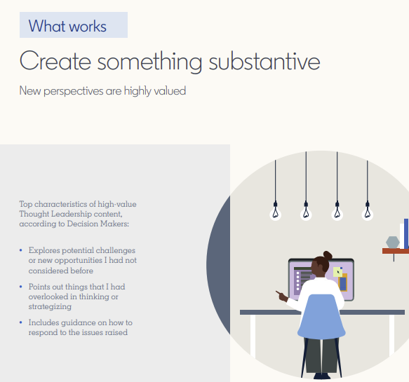 LinkedIn thought leadership guide