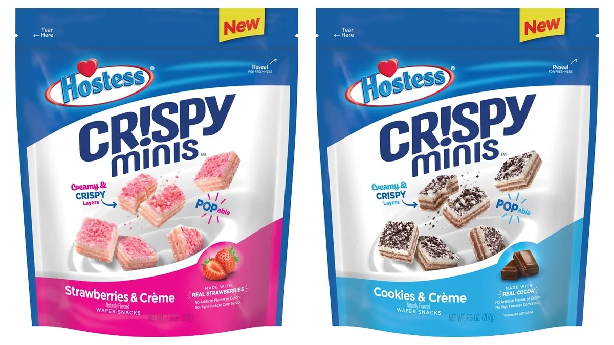 Hostess launched Crispy Minis in June 2021.