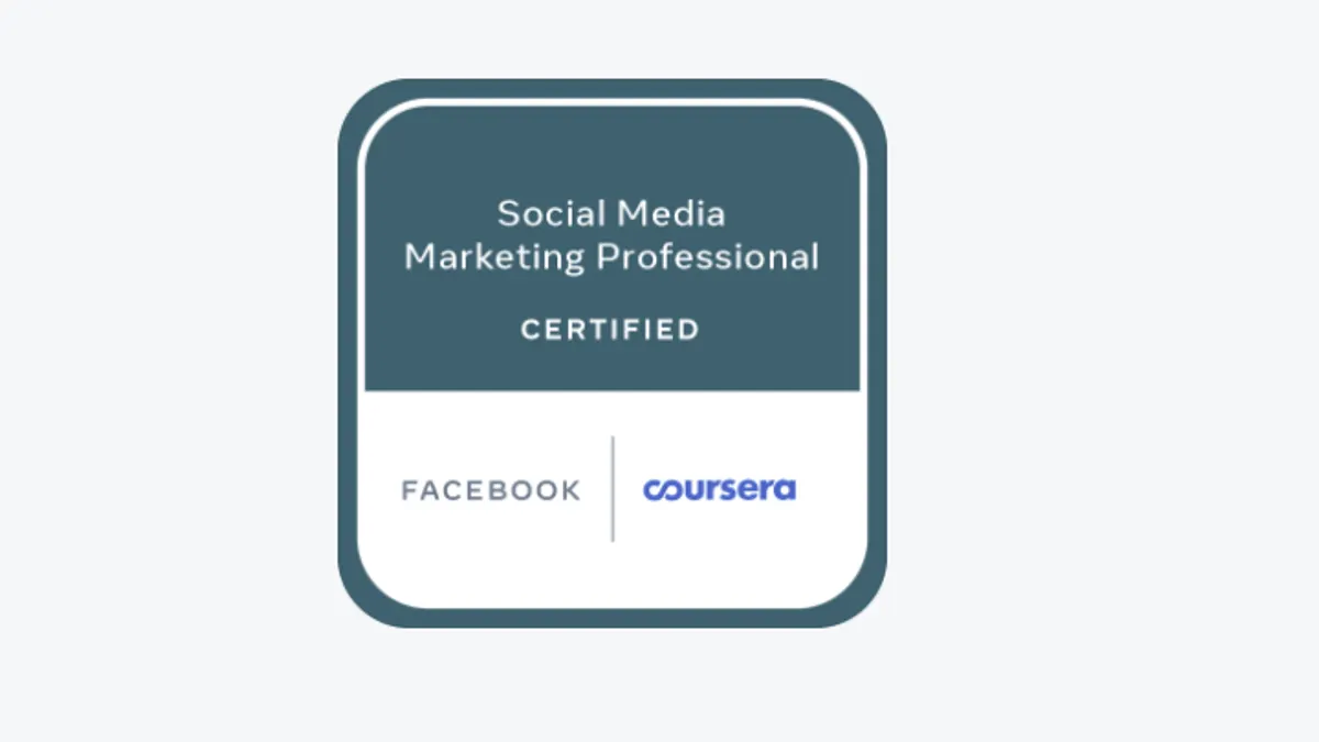 Facebook Coursera certification