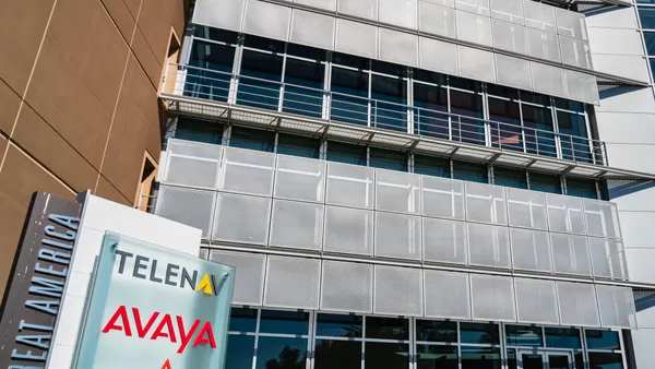 Headquarters bearing the names Avaya and Telenav