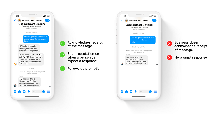 Messenger tips