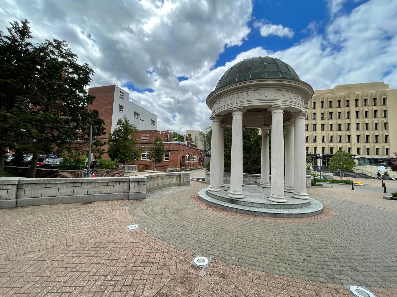 The George Washington University campus.