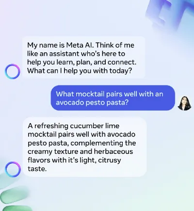 Meta AI assistant