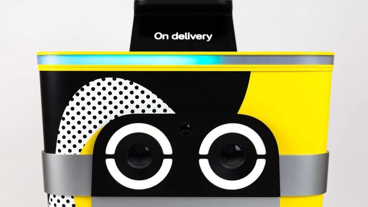 Serve delivery robot