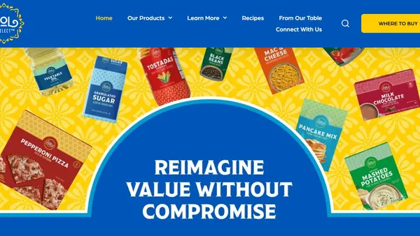 Sol Select's website homepage