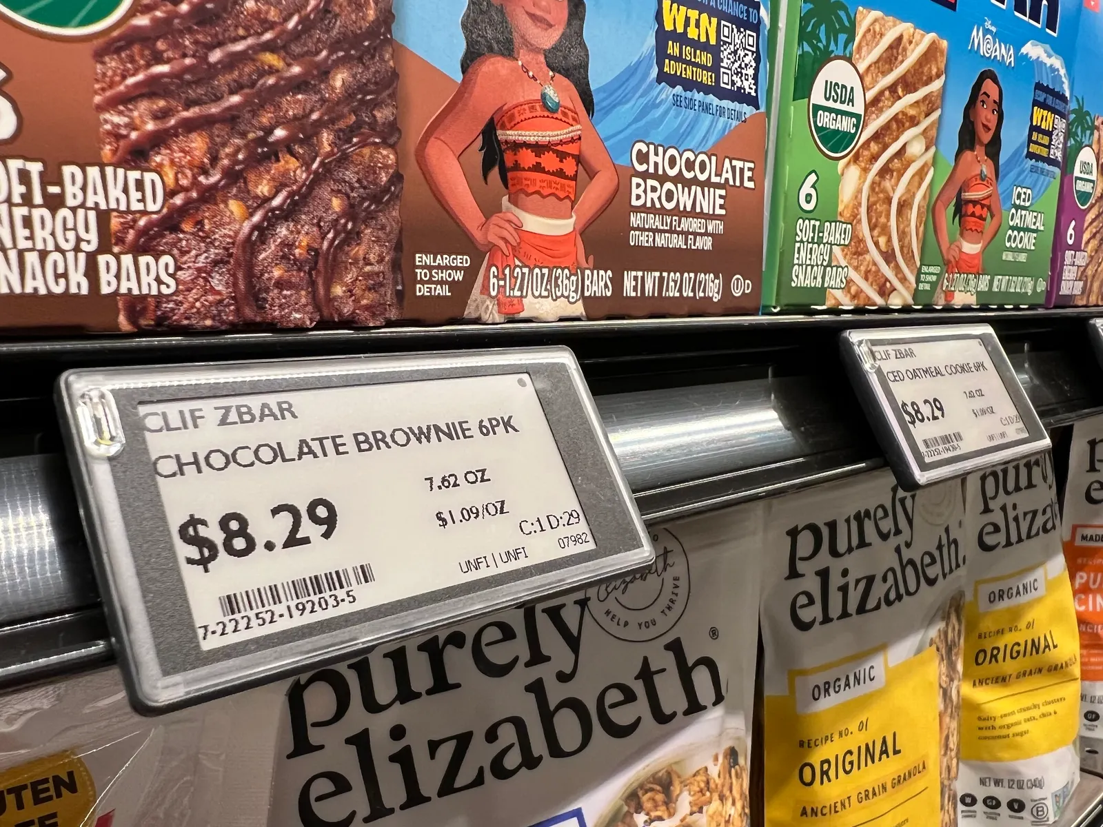 Digital shelf tags at PCC Corner Market