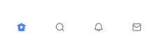 Twitter function bar