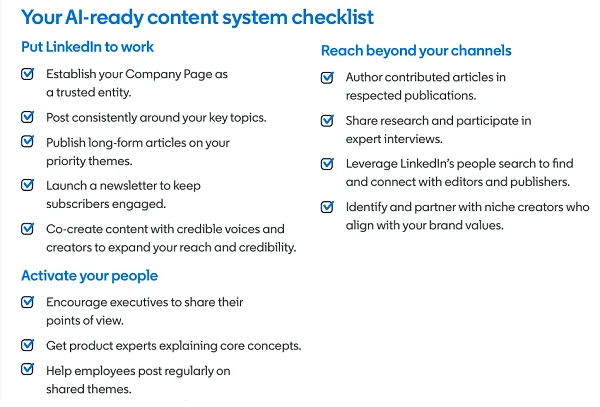 LinkedIn AI search tips