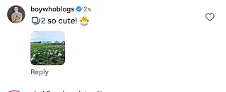 Instagram carousel comments