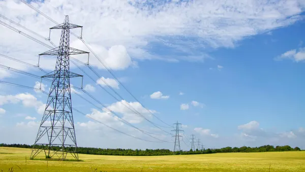 Energy infrastructure in a field