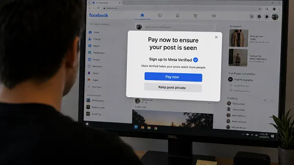 Meta Verified pay to play mock