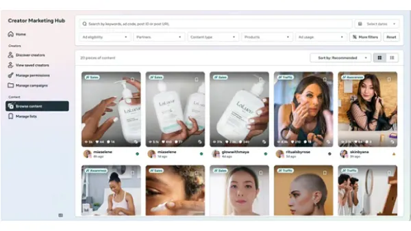 Meta Creator Marketing Hub