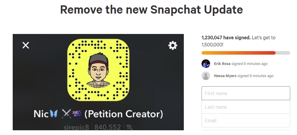 Snapchat's Redesign Criticism Continues, and May Have Broader Scale Impacts | Social Media Today