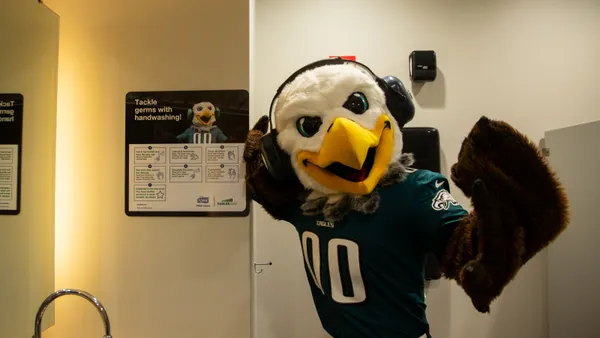 Lincoln Financial Field, sensory sensitivities, inclusive restrooms, Tork
