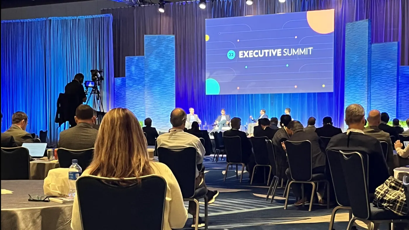 Exec summit photo, Monday March 13 at HIMSS22 in Orlando