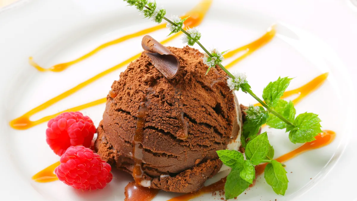 A dessert made with Cargill's SimPure soluble rice flour