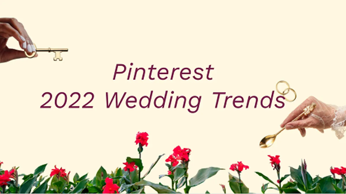 Pinterest wedding trends